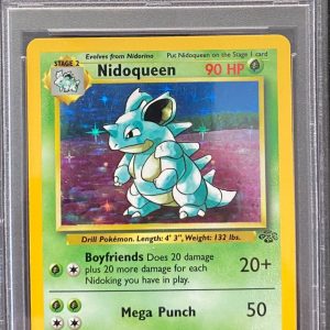 1999 POKEMON JUNGLE #7 NIDOQUEEN-HOLO PSA 7