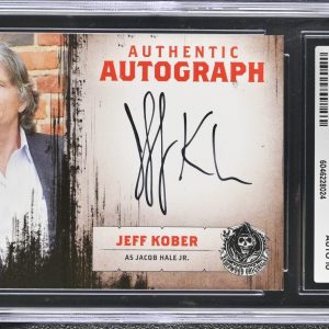 2014 Cryptozoic Sons of Anarchy 1-3 #A12 Jeff Kober Signed CGC 8.5 10 Auto