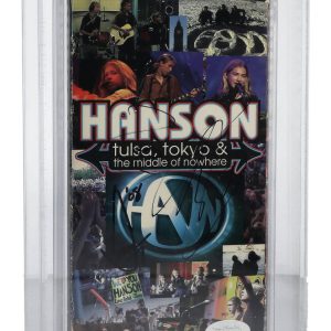 1997 Hanson TulsaTokyo Middle of Nowhere Signed Taylor Zac Isaac Beckett JSA