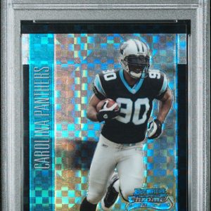 2002 BOWMAN CHROME 135 JULIUS PEPPERS XFRACTOR /250 PSA 9