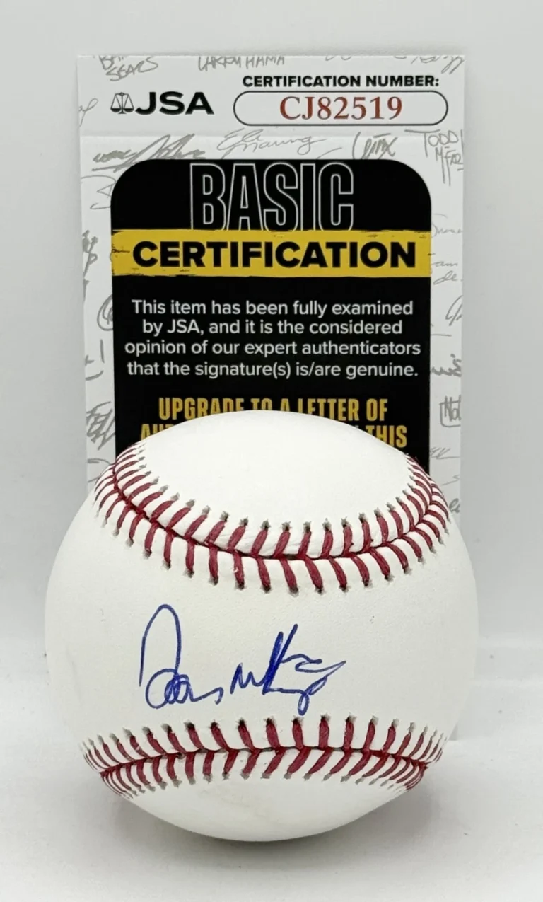 Don Mattingly New York Yankees signed Official MLB Baseball Ball #2 JSA
