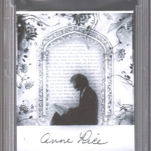 ANNE RICE HAND SIGNED BOOKPLATE    INTERVIEW WITH VAMPIRE    RARE    PSA SLABBED