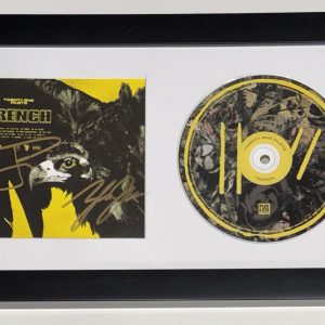 Twenty One Pilots Signed Autograph Trench CD Framed Josh Dun Tyler Joseph COA
