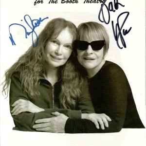 THE ROOMMATE HAND SIGNED NEW YORK CITY PLAYBILL    MIA FARROW+PATTI LUPONE   JSA