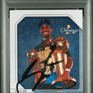 2024-25 Panini Instant #638 Shai Gilgeous-Alexander NBA FINALS MVP PSA AUTO 9