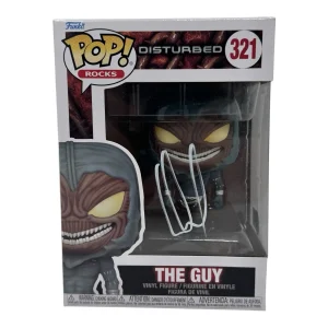 David Draiman DISTURBED Signed The Guy Funko Pop Rocks 321 Autograph Beckett COA