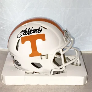 Willie Gault signed Tennessee Volunteers mini helmet autographed JSA Witnessed