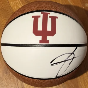 Victor Oladipo Signed Autographed Indiana Hoosiers Logo Basketball PSA/DNA COA