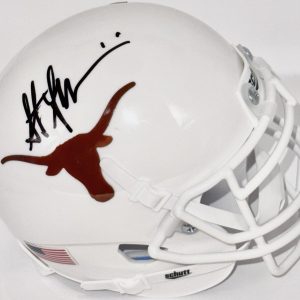Steve Sarkisian Signed Autographed Texas Longhorns Mini Helmet PSA/DNA COA