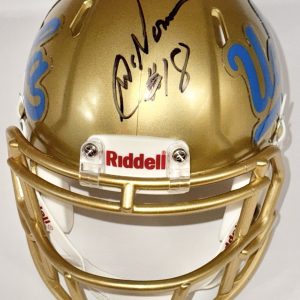 Cade Mcnown Signed Autographed UCLA Bruins Mini Helmet PSA/DNA COA