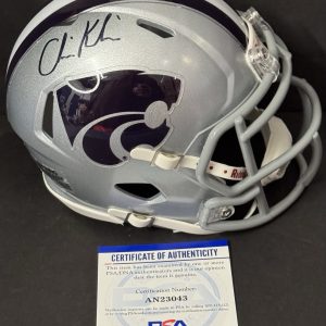 Chris Klieman Signed Autographed Kansas State Wildcats Mini Helmet PSA/DNA