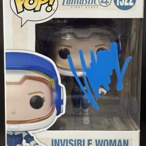 VANESSA KIRBY SIGNED AUTO FUNKO POP FANTASTIC FOUR 4 INVISIBLE WOMAN BECKETT COA