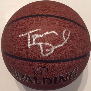 TREVON DUVAL SIGNED SPALDING NBA BASKETBALL FUTURE STAR COA