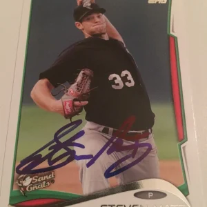 Steven Matz signed 2014 Topps Pro Debut Rookie card auto