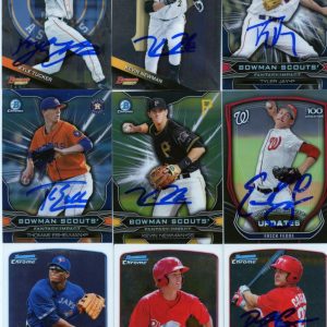 TYLER JAY SIGNED 2015 BOWMAN CHROME SCOUTS PROSPECT ROOKIE CARD AUTO