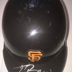 TYLER BEEDE SIGNED SAN FRANCISCO GIANTS MINI HELMET COA