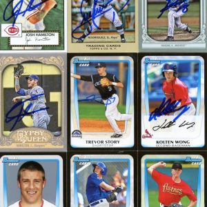 KOLTEN WONG SIGNED 2011 BOWMAN DRAFT PROSPECT ROOKIE CARD AUTO