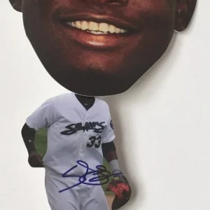 MIGUEL SANO SIGNED BELOIT SNAPPERS SGA WOBBLEHEAD MINNESOTA TWINS RARE COA