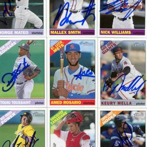 MALLEX SMITH SIGNED 2015 TOPPS HERITAGE MINOR LEAGUE PROSPECT ROOKIE CARD AUTO