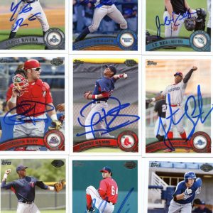 MIGUEL SANO SIGNED 2011 TOPPS PRO DEBUT PROSPECT ROOKIE CARD AUTO