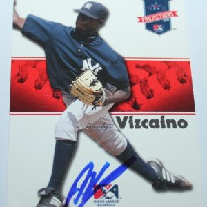 Arodys Vizcaino signed 2008 Tristar Projections Rookie card auto