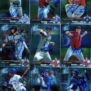 JASON GROOME SIGNED 2017 1ST BOWMAN CHROME PROSPECT CARD (WHITE JERSEY) AUTO