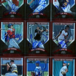 YADIER ALVAREZ SIGNED 2015 ELITE EXTRA EDITION ROOKIE CARD AUTO