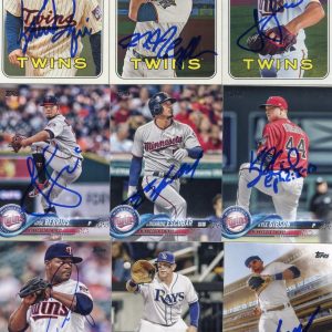 EDUARDO ESCOBAR SIGNED 2018 TOPPS SERIES 2 CARD AUTO