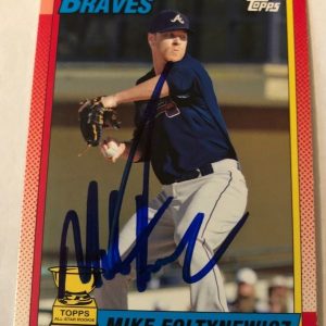 MIKE FOLTYNEWICZ SIGNED 2015 TOPPS ARCHIVES ROOKIE CARD AUTO
