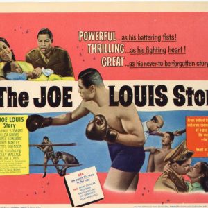 ORIGINAL VINTAGE 1953 THE JOE LOUIS STORY MOVIE LOBBY CARD