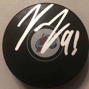 VLADISLAV KAMENEV SIGNED COLORADO AVALANCHE PUCK W/CASE COA