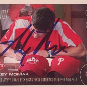 MICKEY MONIAK SIGNED 2016 TOPPS NOW ROOKIE CARD RARE AUTO