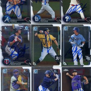 GERMAN MARQUEZ SIGNED 2018 TOPPS CHROME CARD AUTO