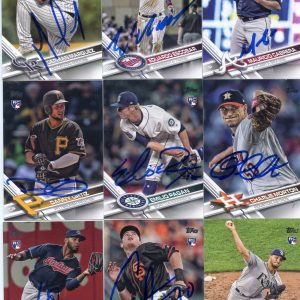GERMAN MARQUEZ SIGNED 2017 TOPPS ROOKIE CARD AUTO
