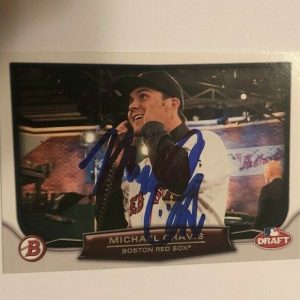 MICHAEL CHAVIS SIGNED 2014 BOWMAN DRAFT NIGHT ROOKIE CARD AUTO