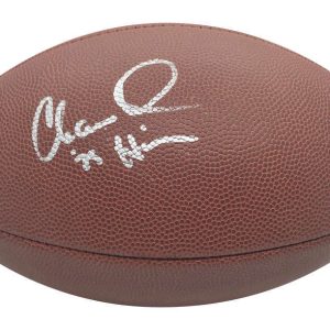 Charles White Signed Autographed Heisman 75 Wilson Football JSA