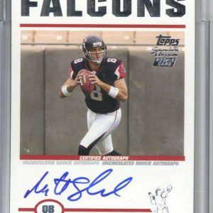 Matt Schaub Signed Auto 2004 Topps Chrome Rookie Card /1499