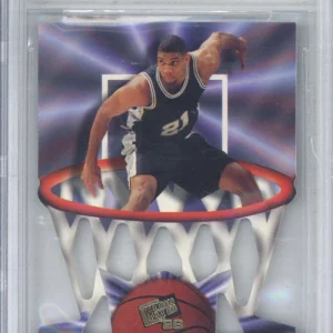 Tim Duncan 1998 Press Pass Net Burners #30 Beckett BGS 9