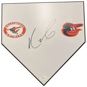 Nelson Cruz Signed Autographed Orioles Mini Home Plate JSA