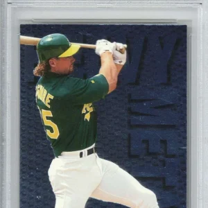 1996 Metal Universe Heavy Metal 5 Mark McGwire PSA 9