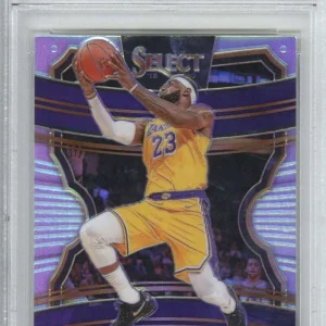 2019 Panini Select 47 LeBron James Silver Prizm PSA 9