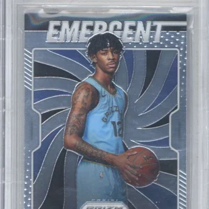 2019-20 Panini Prizm Emergent 17 Ja Morant Beckett BGS 9.5
