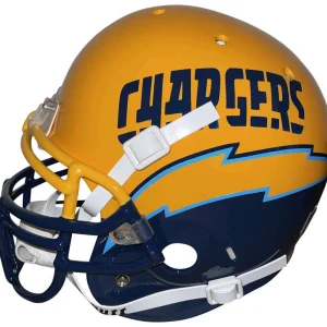 San Diego Chargers Schutt Team Issued Philip Rivers PROLINE Football Helmet