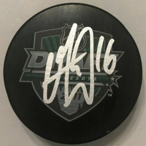 VINCENT TROCHECK SIGNED 2011 NHL DRAFT PUCK W CASE NEW YORK RANGERS PANTHERS COA