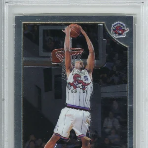 1998 Topps Chrome 199 Vince Carter PSA 8
