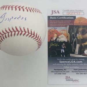 YOELQUI CESPEDES SIGNED RAWLINGS MLB BASEBALL CHICAGO WHITE SOX JSA COA