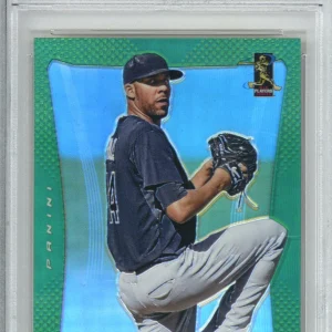 2012 Panini Prizm 14 David Price Green Prizm PSA 9