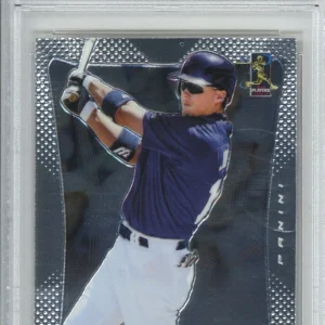2012 Panini Prizm 100 Chipper Jones PSA 9