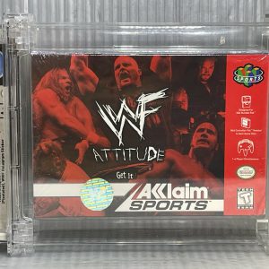 1999 Nintendo 64 WWF Attitude WATA 8.5 A+