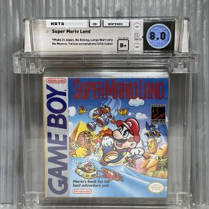 1989 Nintendo Game Boy Super Mario Land WATA 8.0 B+
